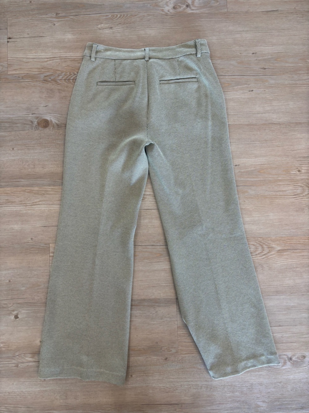 Liverpool Sage Green Cropped Double-Breasted Jacket & Wide Leg Pants Set - Picture 5 of 6